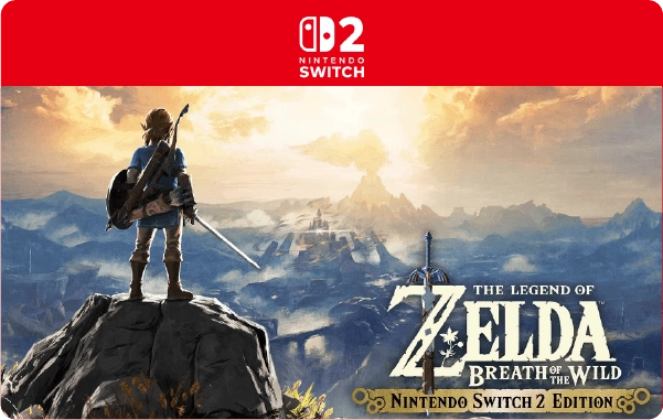 The Legend of Zelda™: Breath of the Wild Nintendo Switch 2 Yükseltme Paketi Dijital Kod -ABD Bölgesi