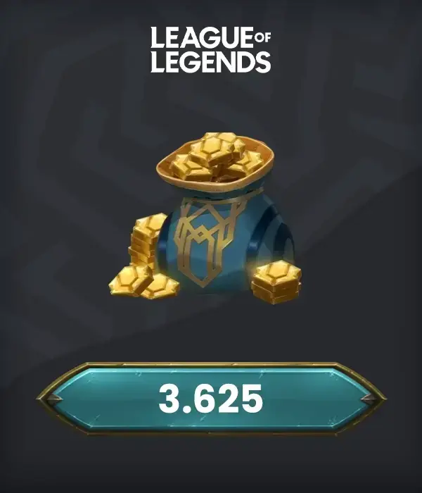 League Of Legends 3625 RP