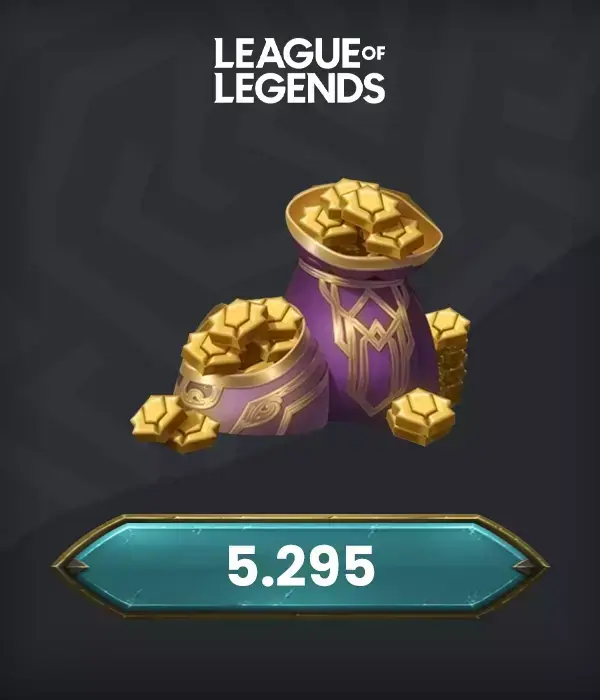 League Of Legends 5295 RP
