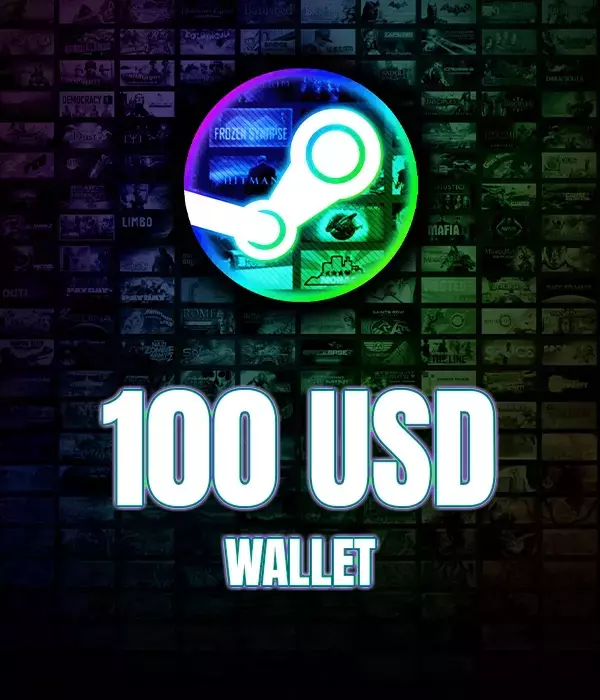 Steam Wallet Card 100 USD