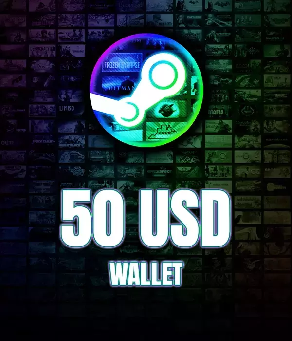 Steam Wallet Card 50 USD
