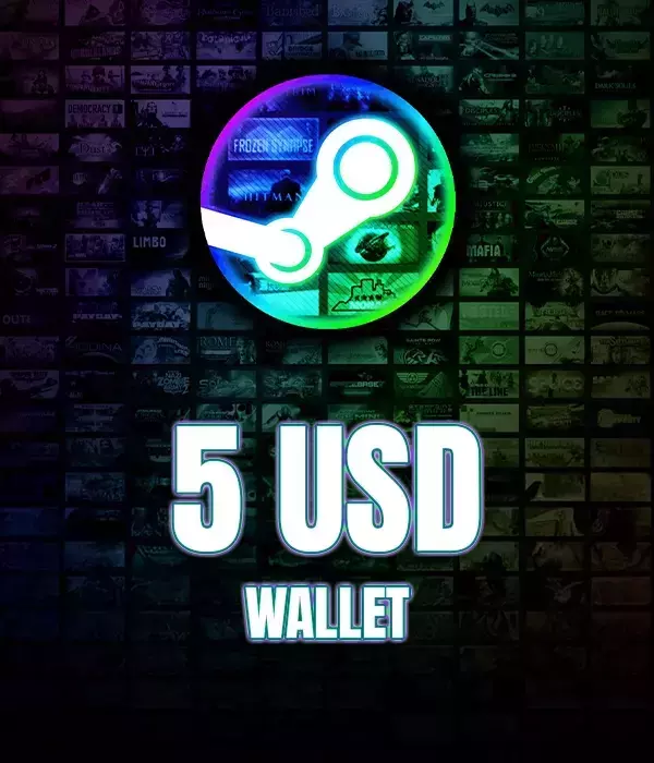 Steam Wallet Card 5 USD
