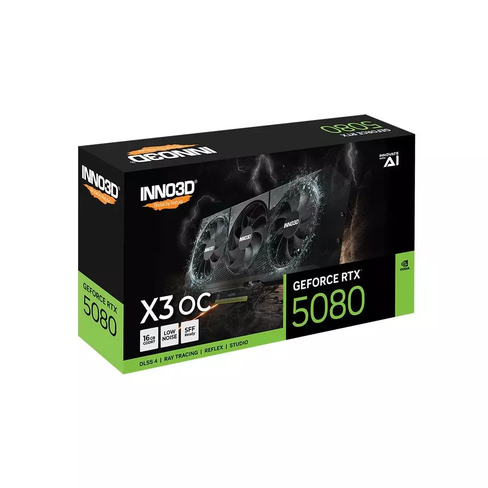 INNO3D GeForce RTX 5080 X3 OC 16GB GDDR7 256Bit DLSS 4 Ekran Kartı