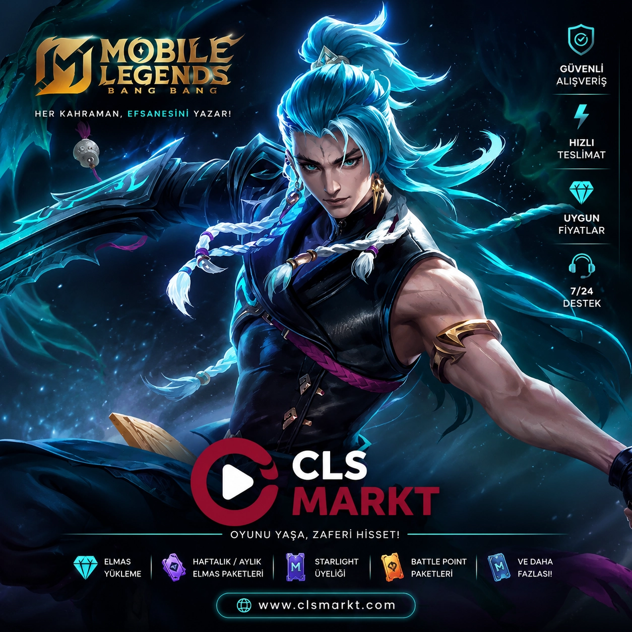 Mobile Legends Bang Bang Haftalık Elmas