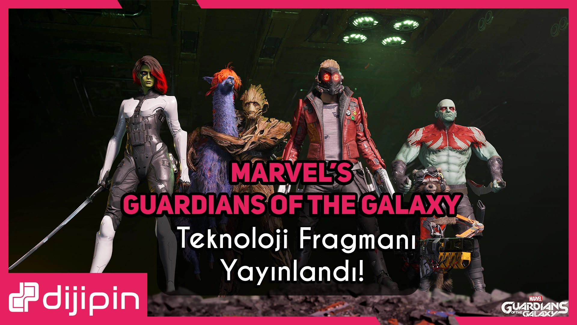 Marvel’ın Guardians Of The Galaxy Oyununun, Pc için Teknoloji Fragmanı Çıktı