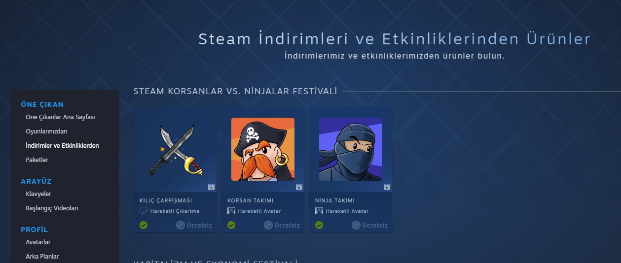 Steam'den BEDAVAYA Alabileceğiniz Yeni Avatar'lar!