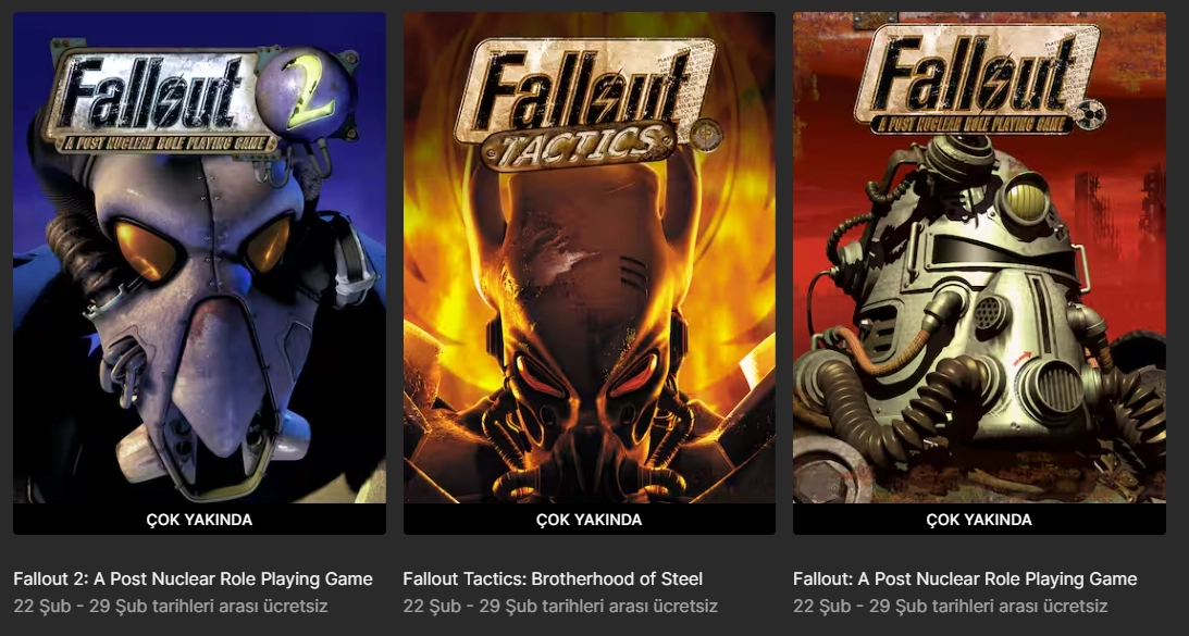 Epic Games'ten Oyun Değişimi Epic Games'ten Oyun Değişimi