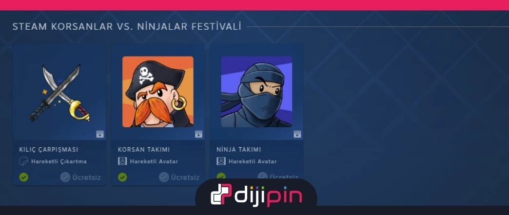 Steam'den BEDAVAYA Alabileceğiniz Yeni Avatar'lar! Steam'den BEDAVAYA Alabileceğiniz Yeni Avatar'lar!