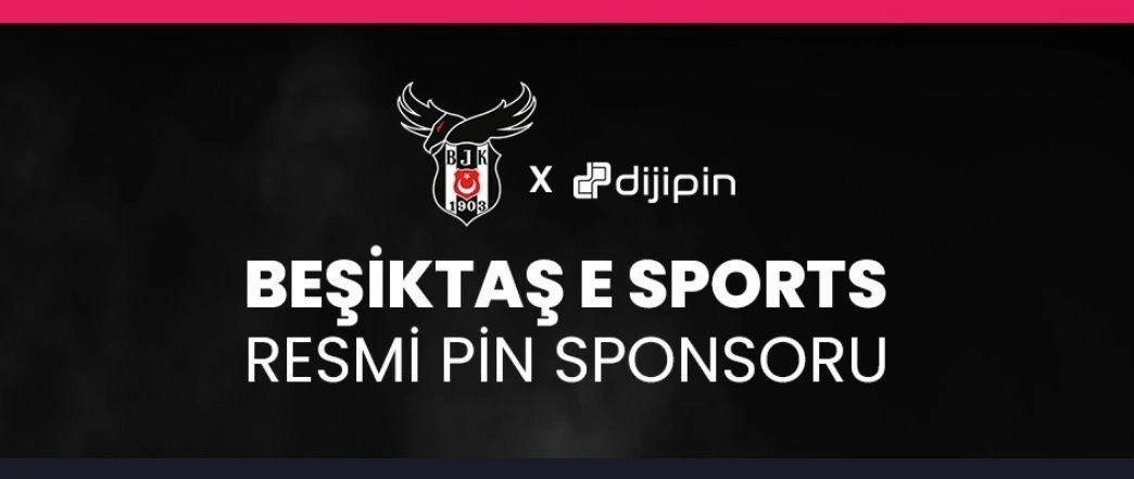 Kara Kartal Beşiktaş'ın Resmi Pin Sponsoru Dijipin!