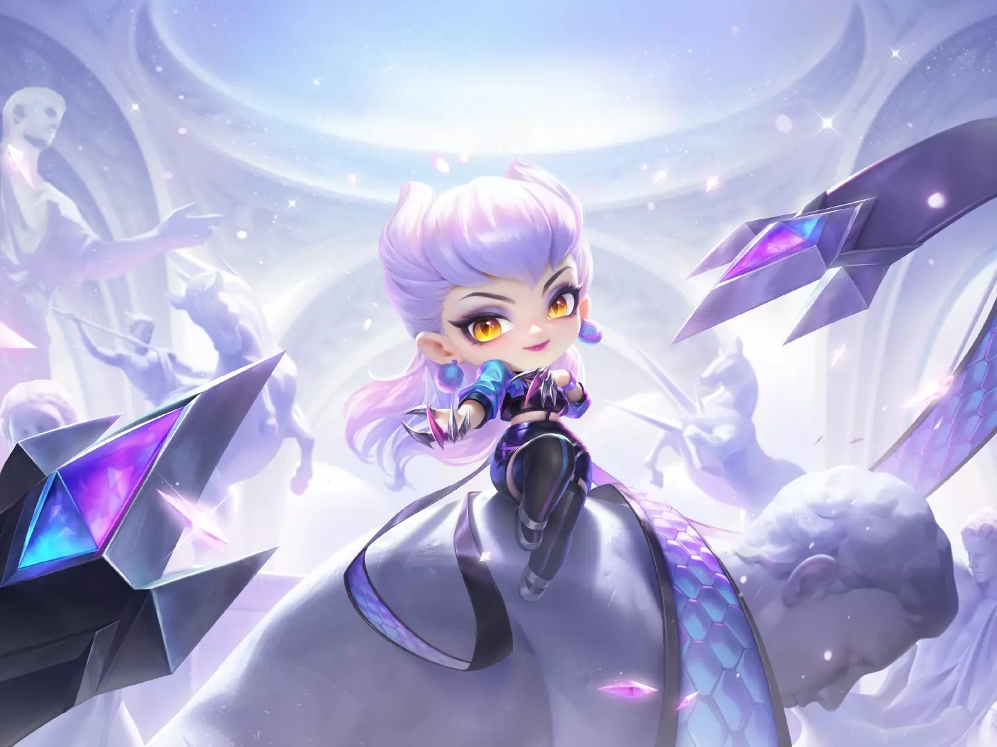 TFT Golden Spatula'dan K/DA Key Art'ları geldi!