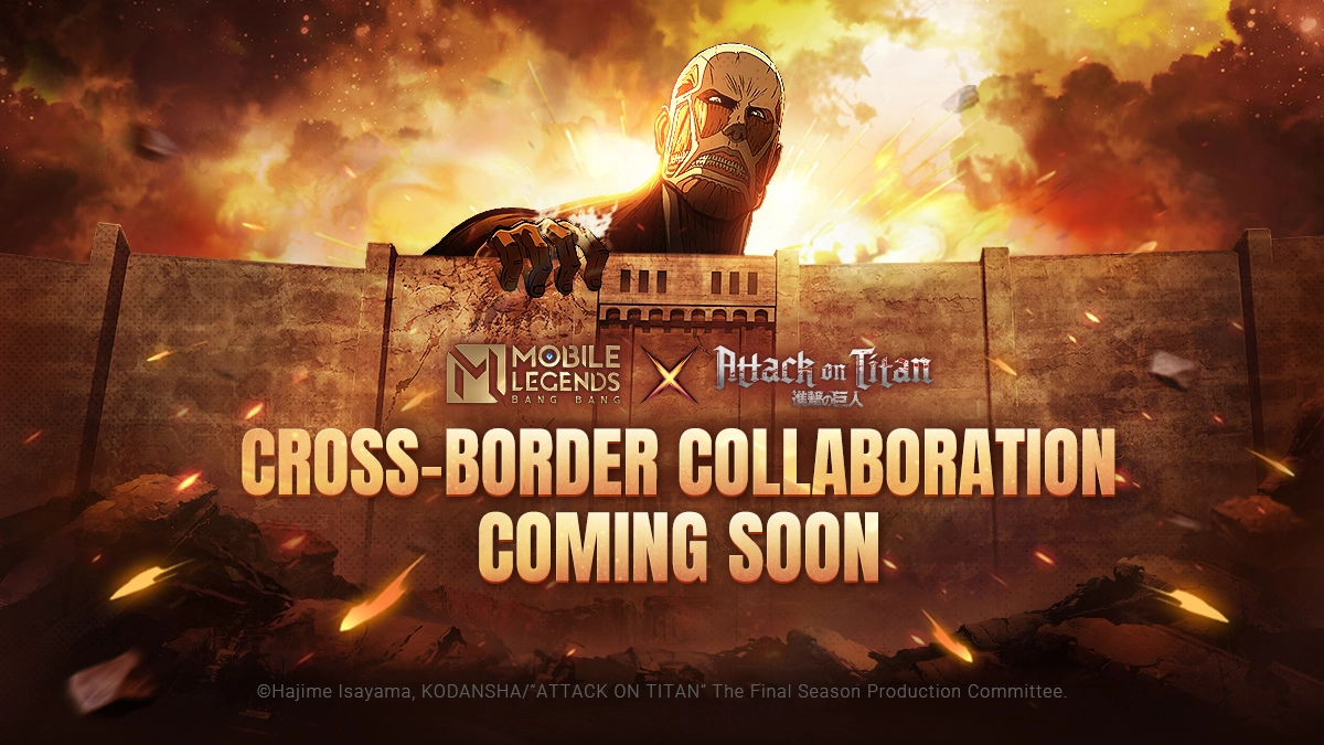 Mobile Legends x Attack on Titan Geliyor! Mobile Legends x Attack on Titan Geliyor!