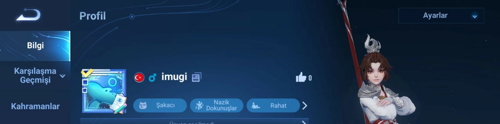 Honor of Kings UID Görüntüleme ve Jeton Yükleme Honor of Kings UID Görüntüleme ve Jeton Yükleme