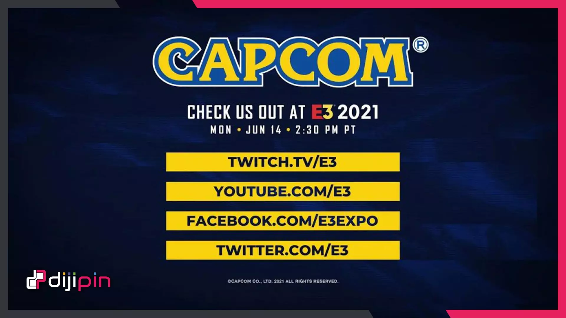 Capcom, 14 Haziran’da E3 Sunumunu Yapacak