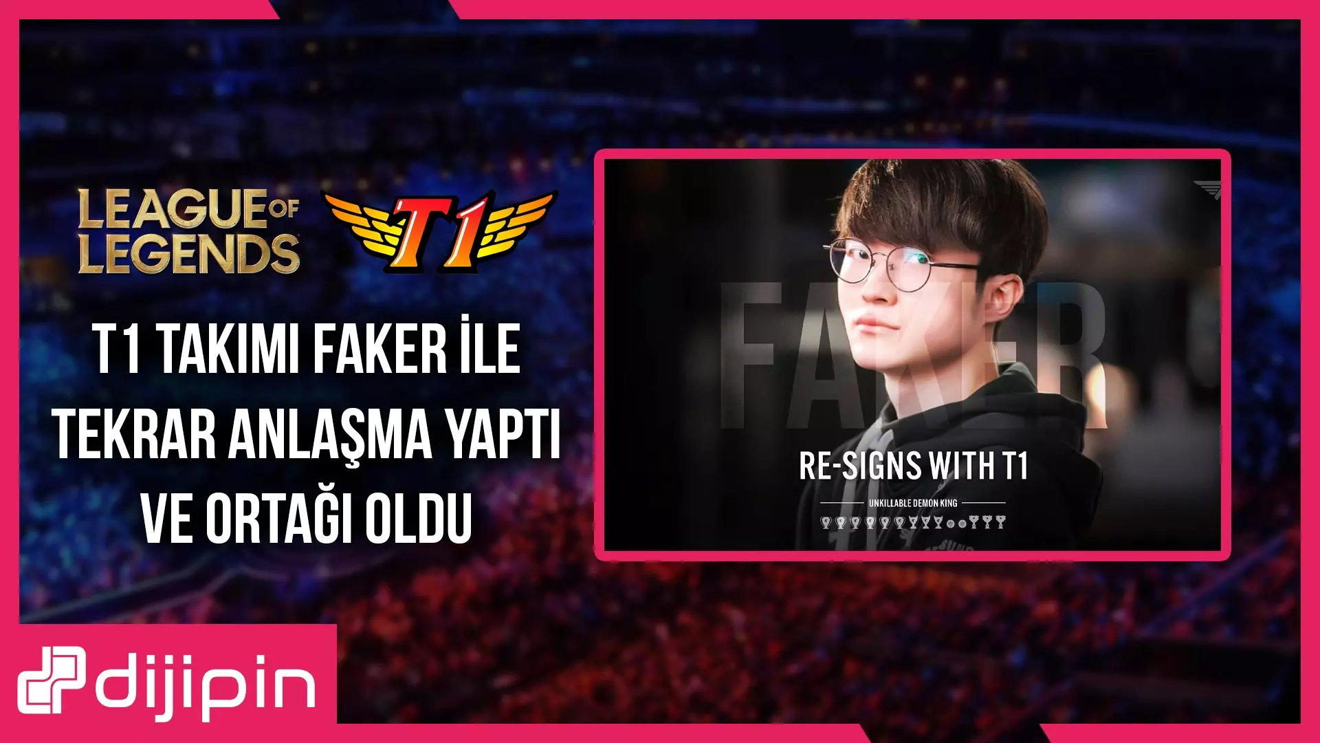 League Of Legends T1 Takımı Faker Ile Tekrar Anlaşma Yaptı Ve Ortağı Oldu League Of Legends T1 Takımı Faker Ile Tekrar Anlaşma Yaptı Ve Ortağı Oldu