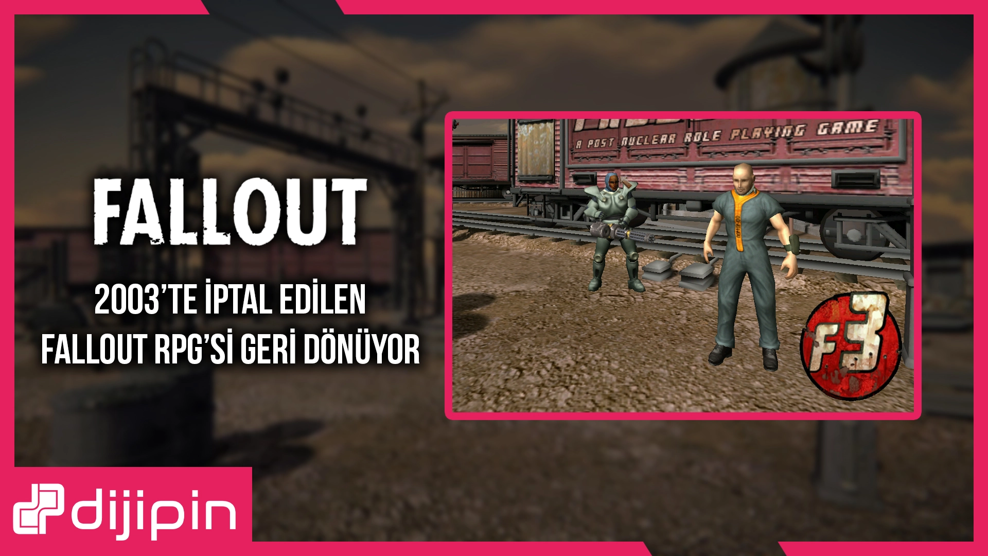 2003’te İptal Edilen Fallout RPG’si Geri Dönüyor