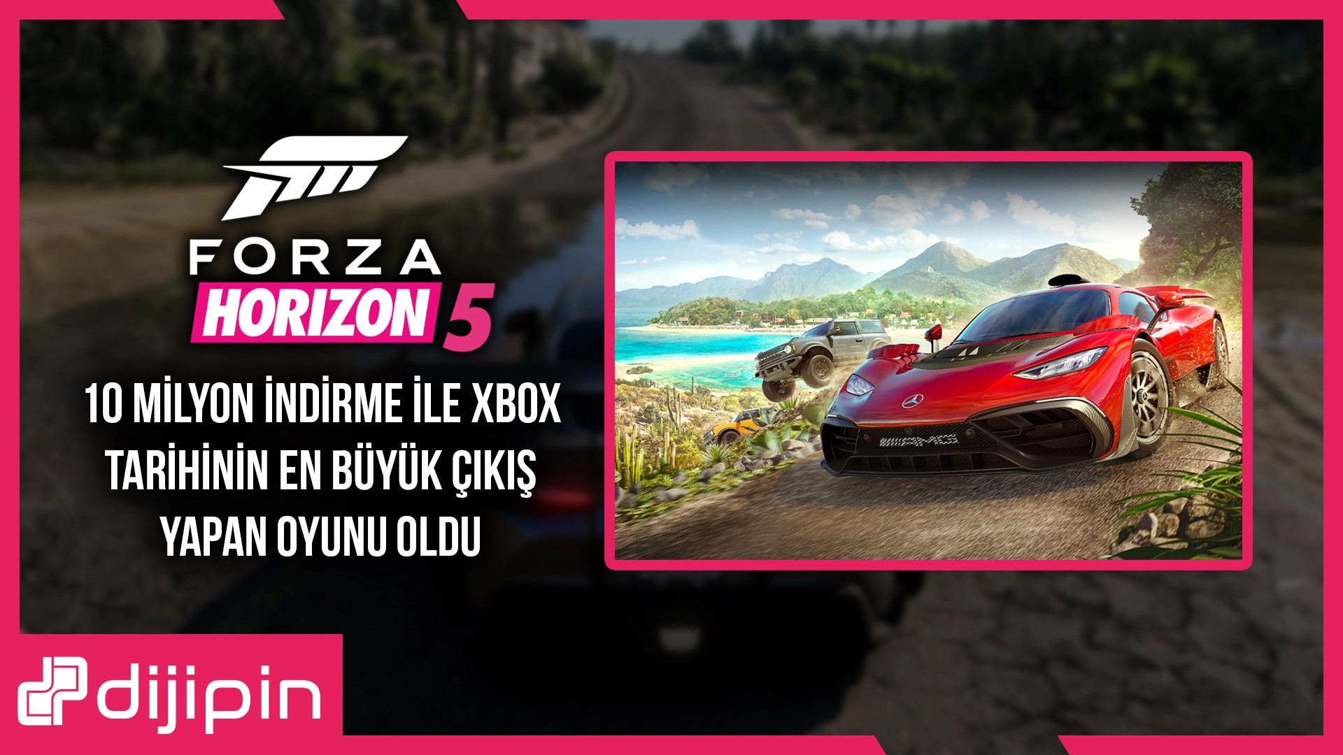 Forza Horizon 5, 10 Milyon İndirme İle Xbox Tarihinin En Büyük Çıkış Yapan Oyunu Oldu