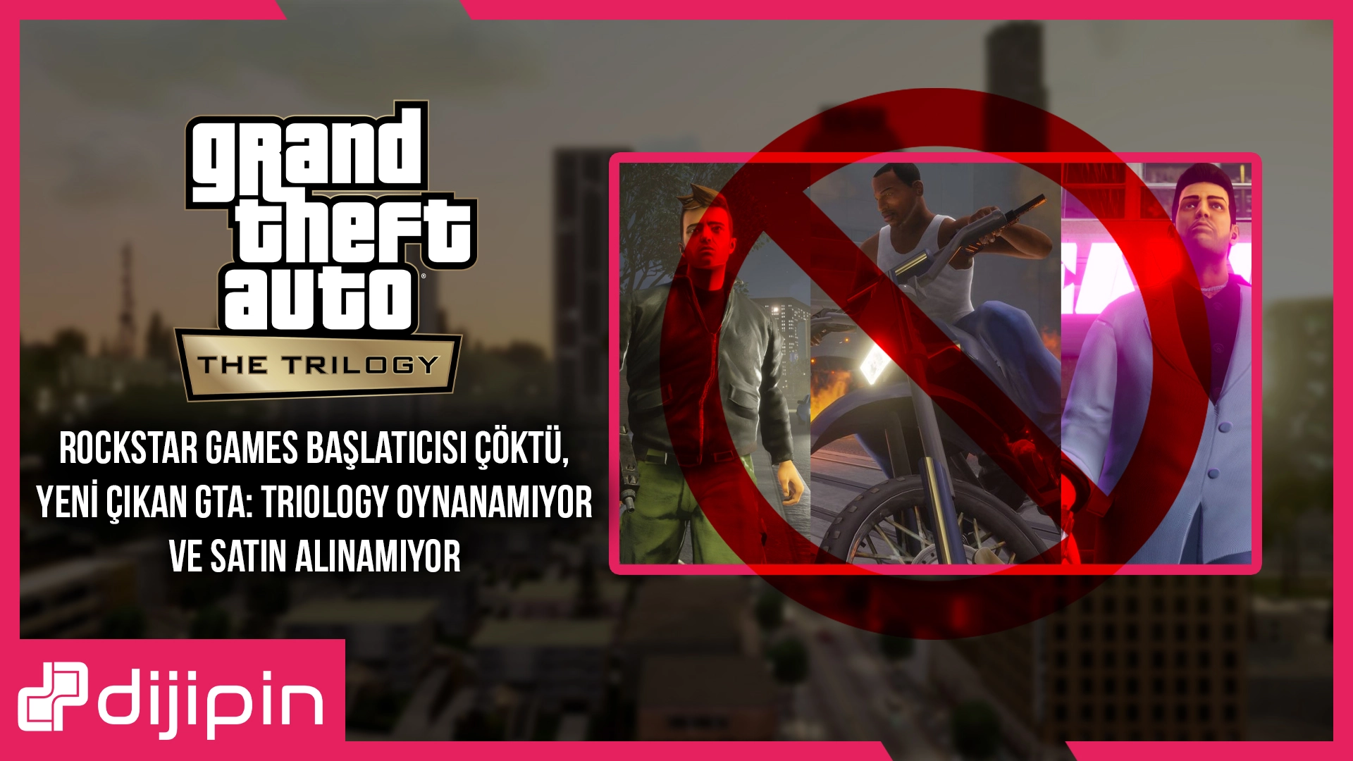 Rockstar Games Başlatıcısı Çöktü, Yeni Çıkan GTA: Triology Oynanamıyor ve Satın Alınamıyor