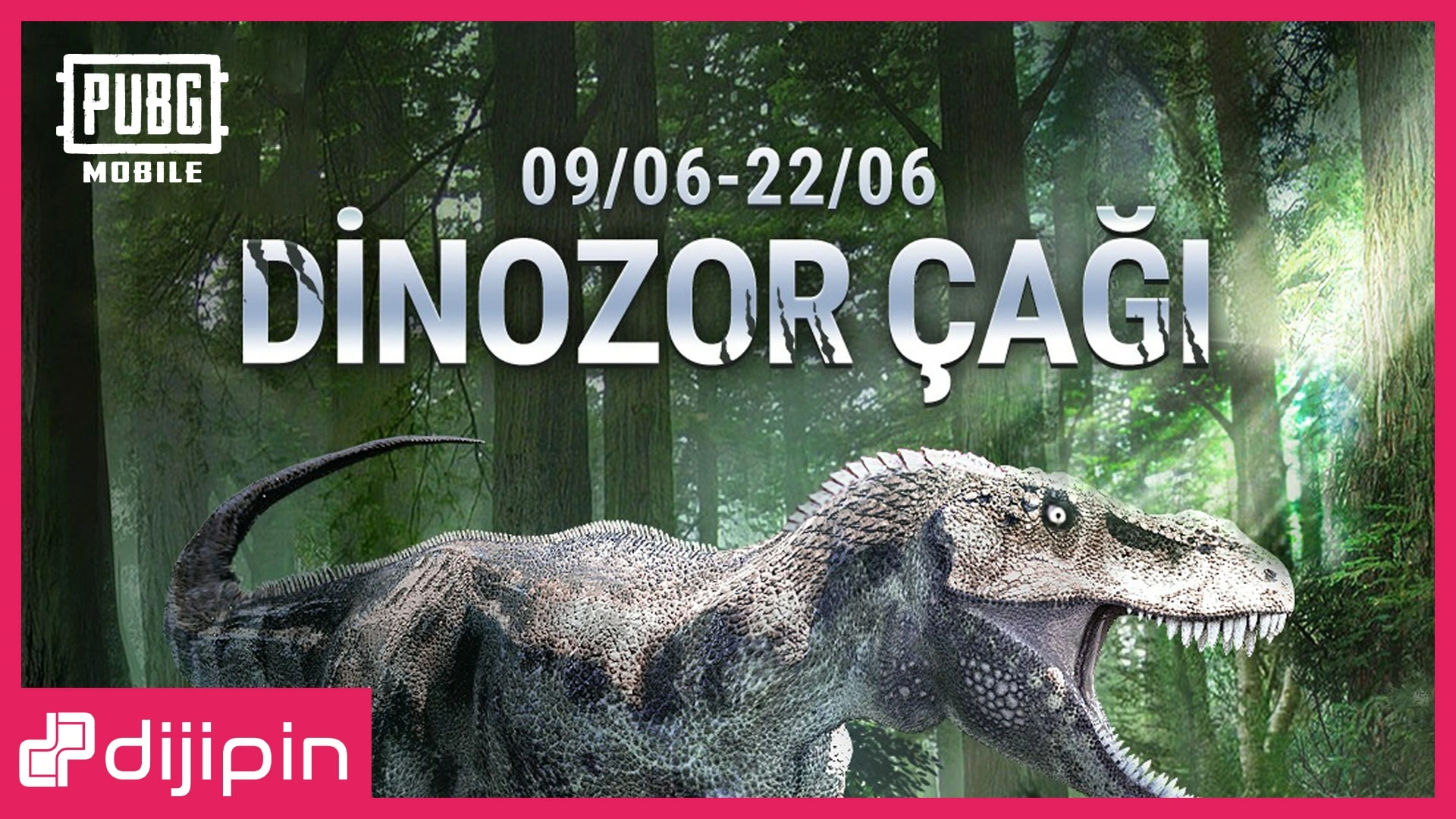 PubG Mobile'da Dinozor Çağı Etkinlikleri Başladı