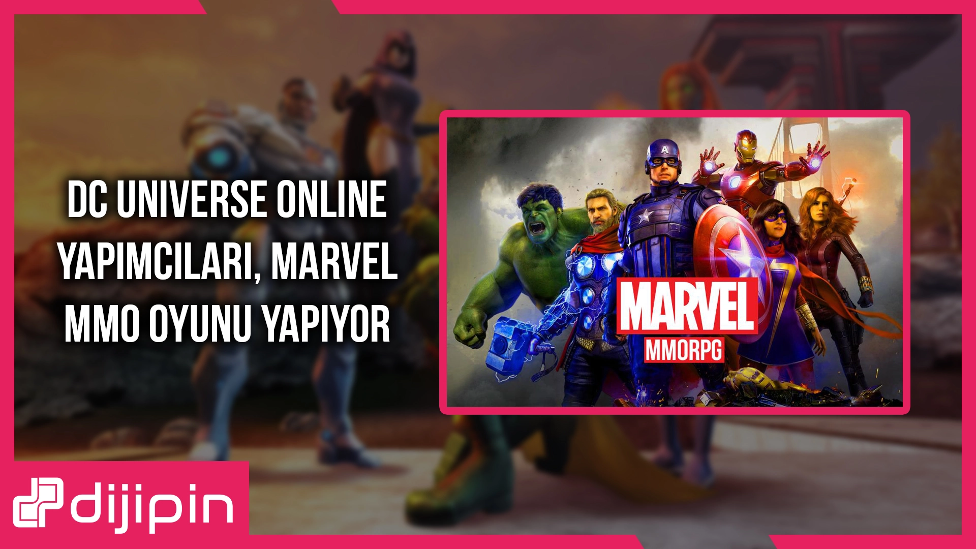 Dc Universe Online Yapımcıları, Marvel MMO Oyunu Yapıyor