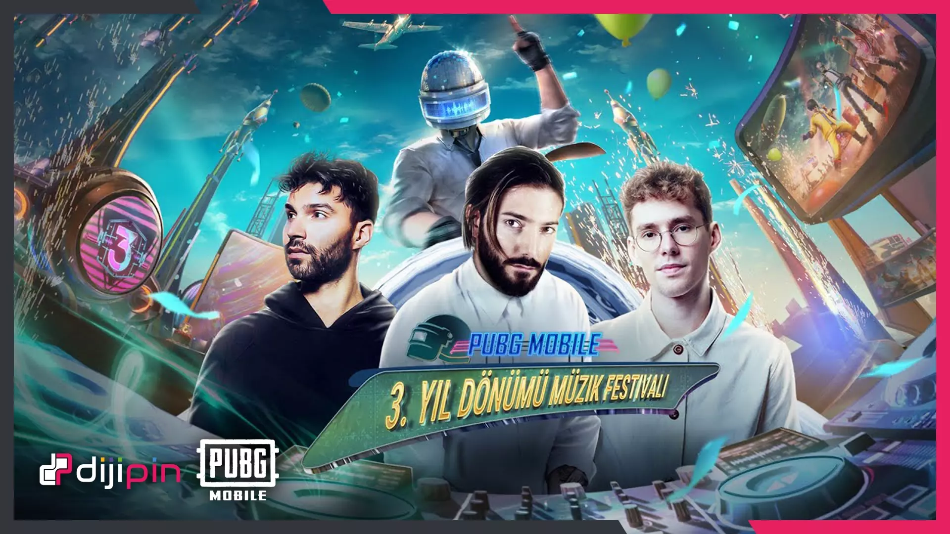 PubG Mobile 3.Yıl Dönümü Müzik Partisinde Alesso Rüzgarı Esecek