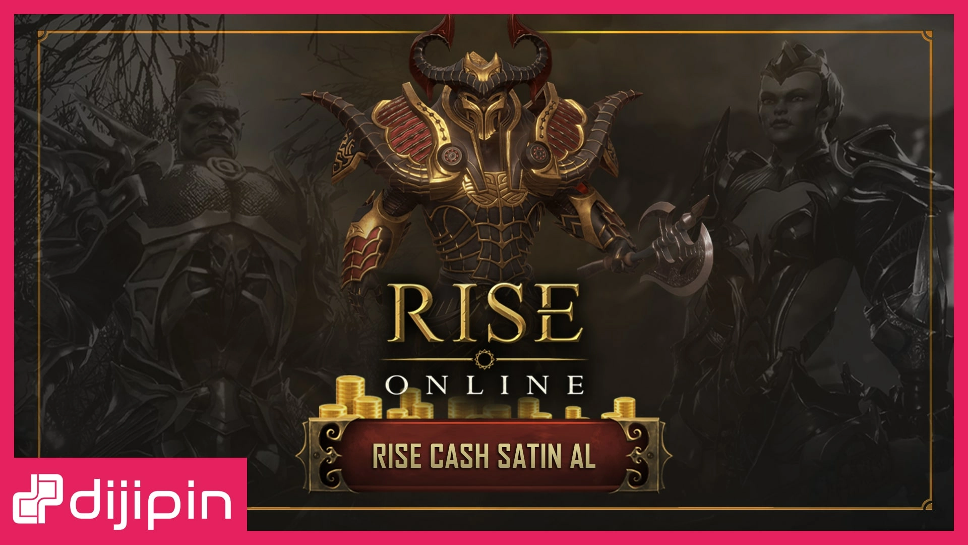 Rise Online Cash'leri Artık Dijipin'de