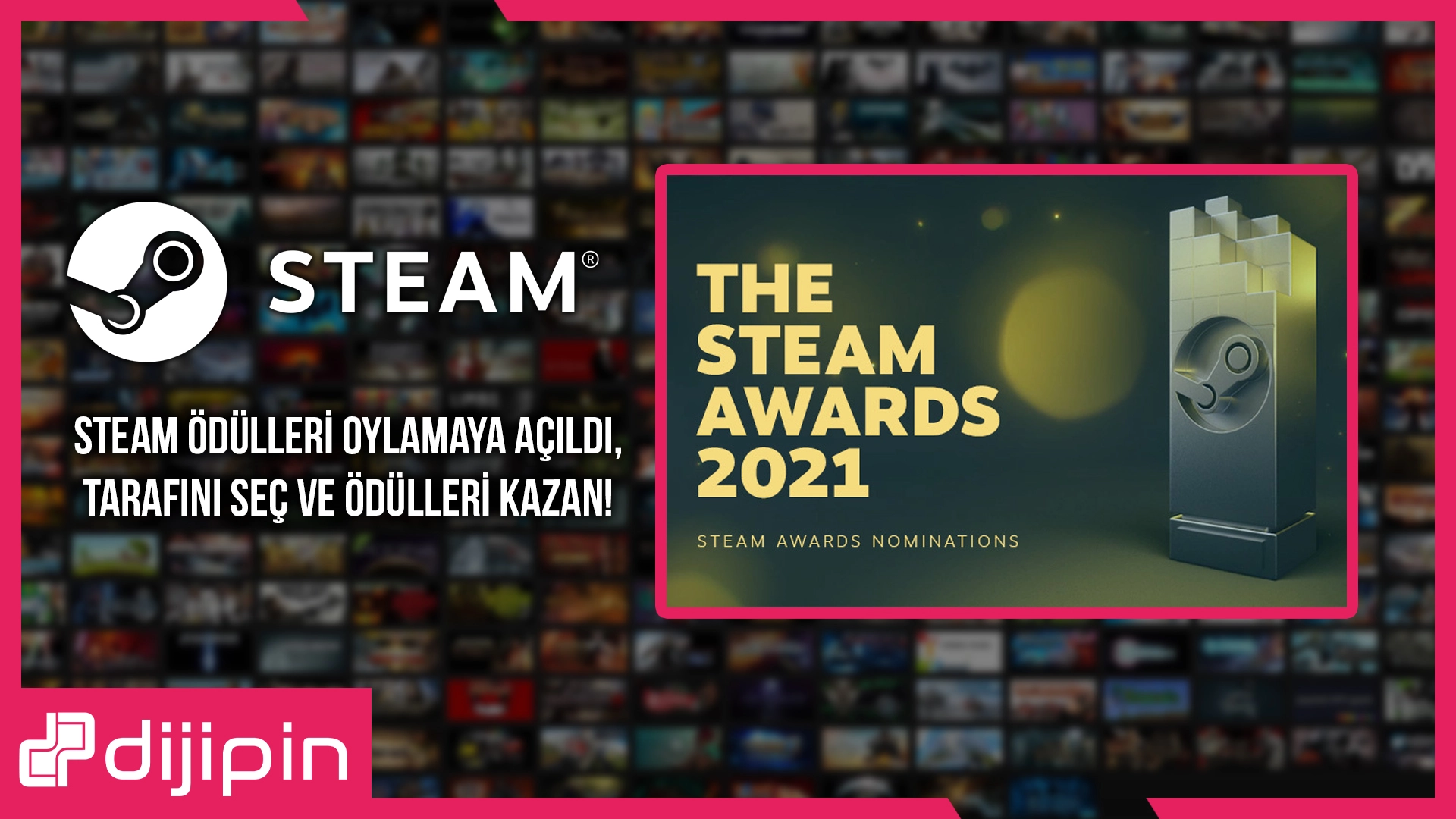 Steam Ödülleri Oylamaya Açıldı, Tarafını Seç ve Ödülleri Kazan!