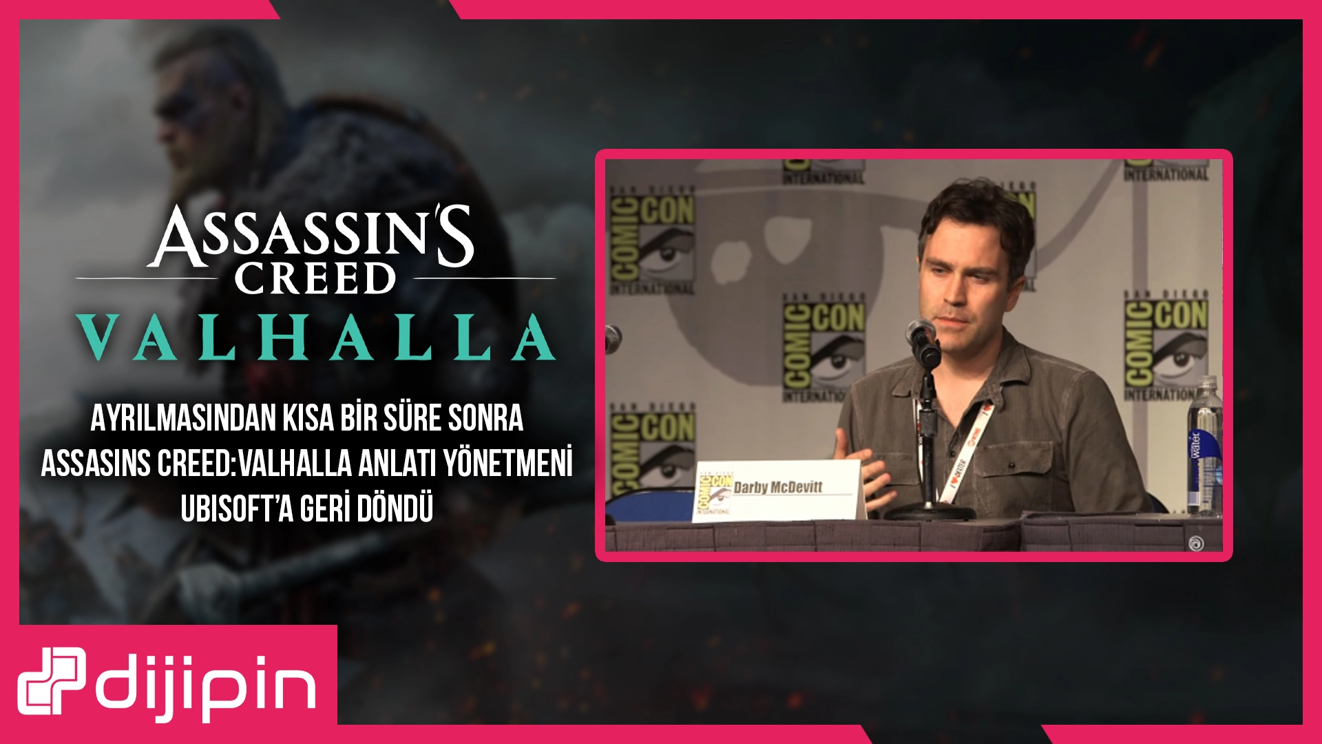 Ayrılmasından Kısa Bir Süre Sonra Assasins Creed:Valhalla Anlatı Yönetmeni Ubisoft’a Geri Döndü Ayrılmasından Kısa Bir Süre Sonra Assasins Creed:Valhalla Anlatı Yönetmeni Ubisoft’a Geri Döndü