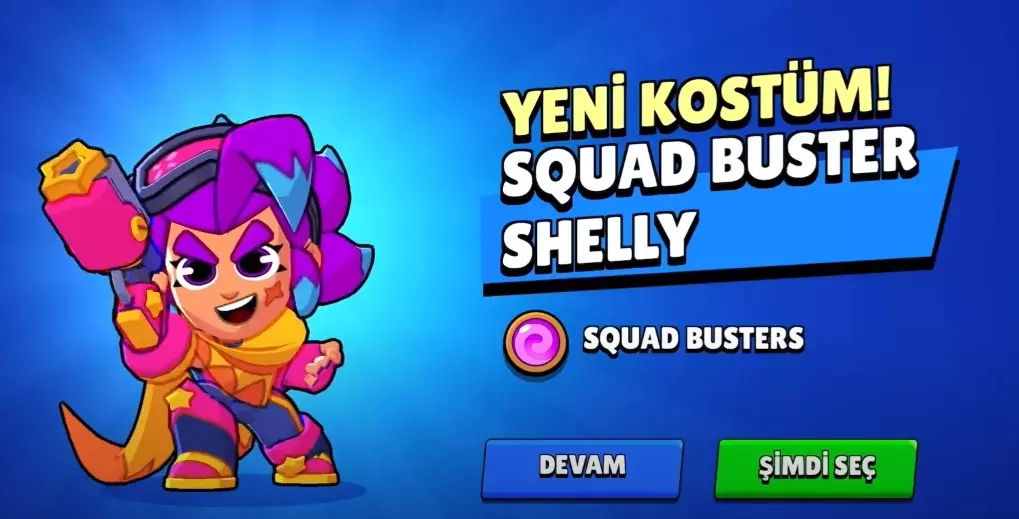 Squad Busters Shelly Kostümü Nasıl Alınır? Squad Busters Shelly Kostümü Nasıl Alınır?