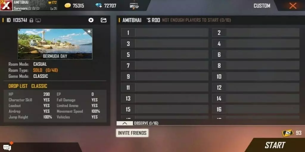 Free Fire Oda Nasıl Kurulur?