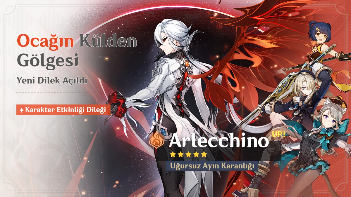 Genshin Impact'in En Çok Beklenen Karakteri Arlecchino OYUNDA!