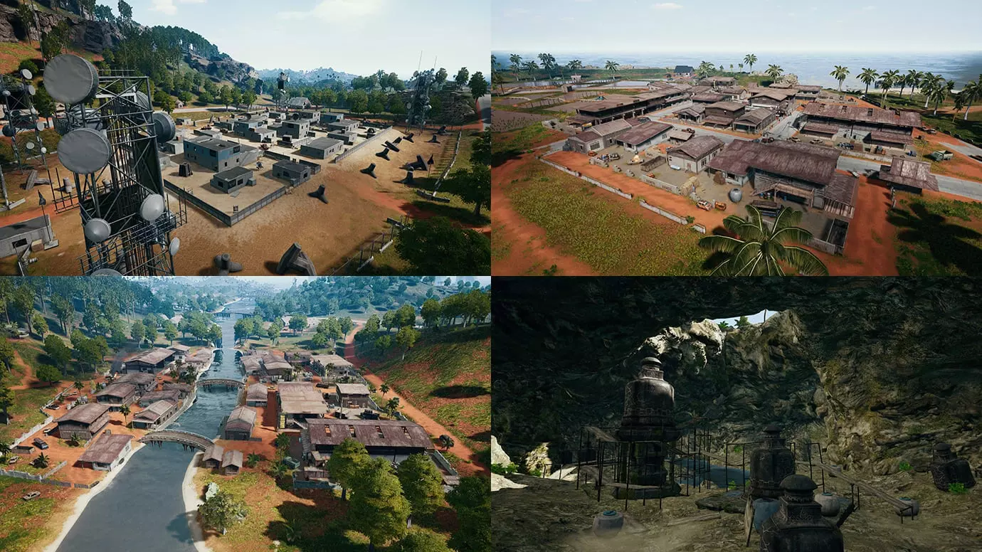 PUBG Mobile Haritaları: Erangel, Miramar, Sanhok ve Vikendi PUBG Mobile Haritaları: Erangel, Miramar, Sanhok ve Vikendi