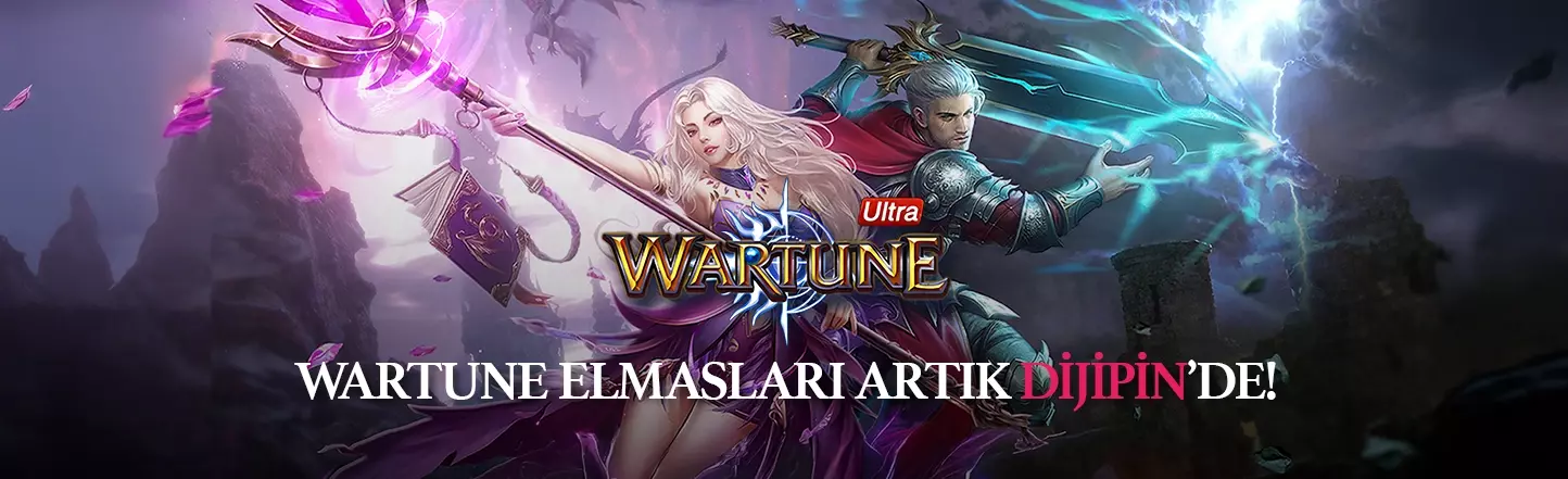 Wartune Ultra Elmasları Artık Dijipin’de! Resmi Satıcı Olarak Sizlerleyiz