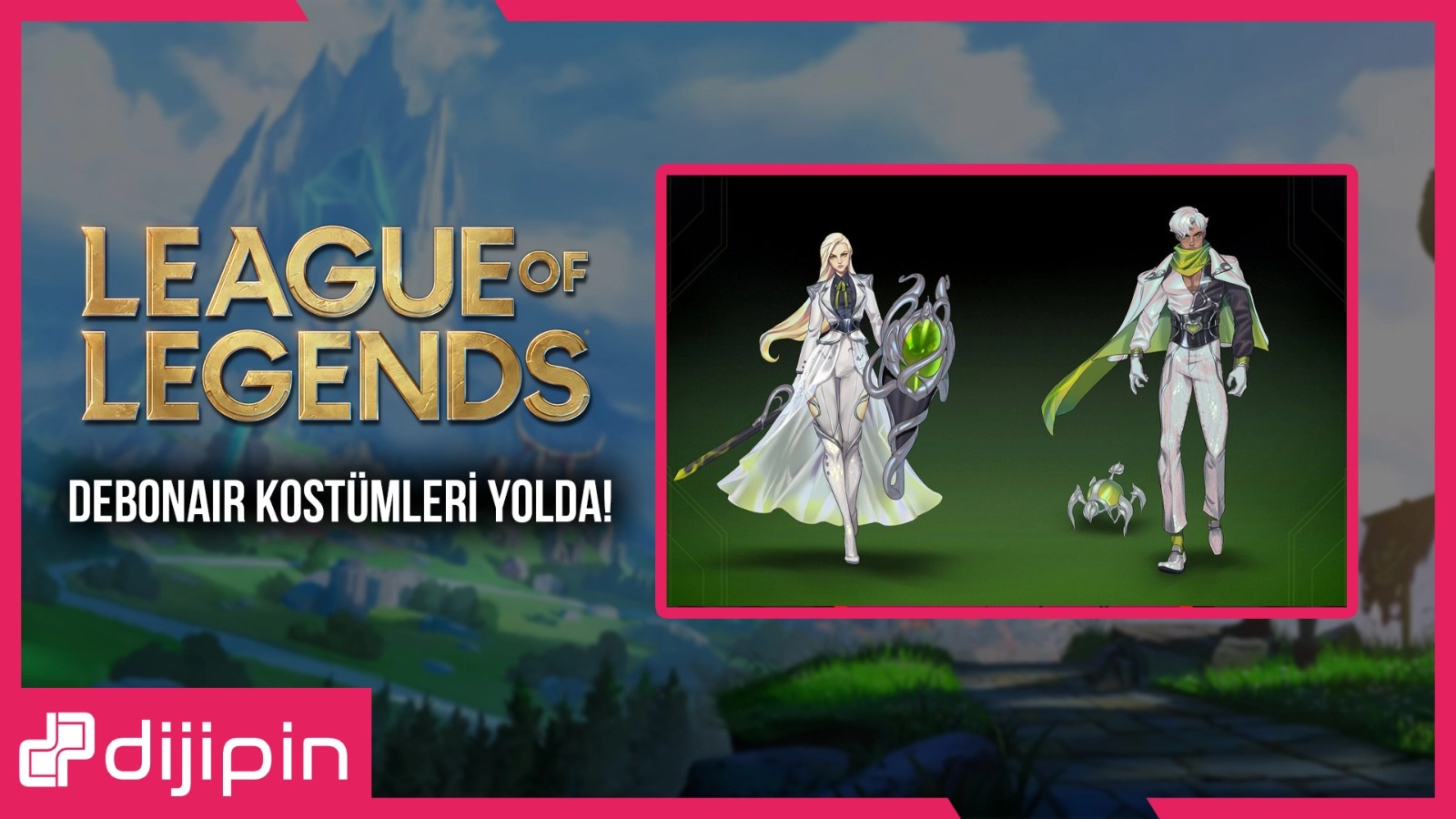 Yeni League of Legends Debonair Kostümleri Yolda!