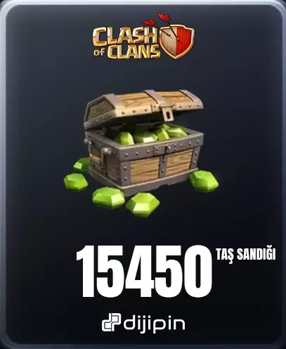 Clash of Clans Taş Sandığı ( 14000 + 1400 )