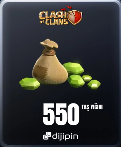 Clash of Clans Taş Yığını ( 500 + 50 )