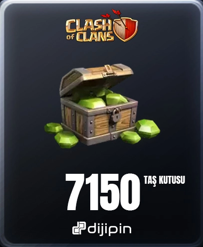 Clash of Clans Taş Kutusu (6500 + 650)