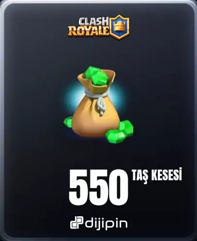 Clash Royale Taş Kesesi (500 + 50 )