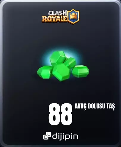 Clash Royale Avuç Dolusu Taş ( 80 + 8 )