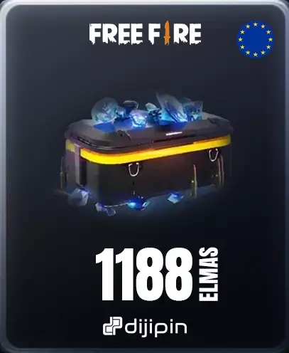 Free Fire 1080 + 108 Elmas
