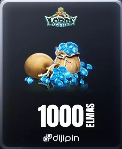 Lords Mobile 1000 Elmas