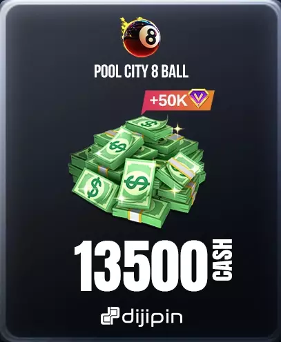Pool City 8 Ball 13500 Cash