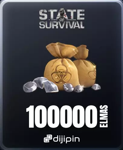 State Of Survival Zombie Wars 100000 Elmas