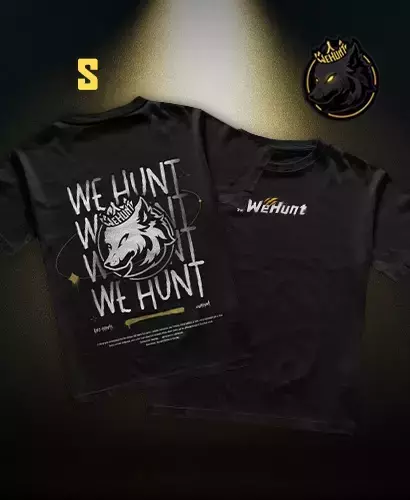Hediye Kara Esports Tişört