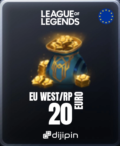 League Of Legends EU West 20 Euro Riot Points