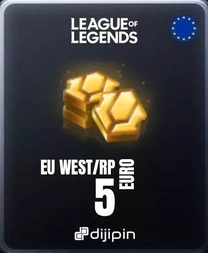 League Of Legends EU West 5 Euro Points