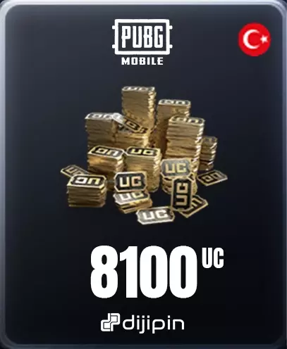 Top-Up PubG Mobile 8100 UC   - TR