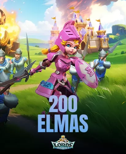 Lords Mobile 200 Elmas