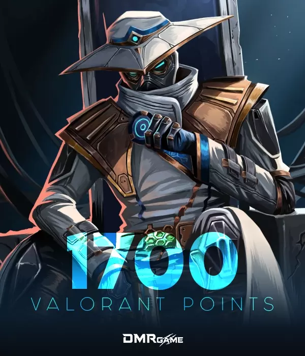 1700 VP Valorant Points