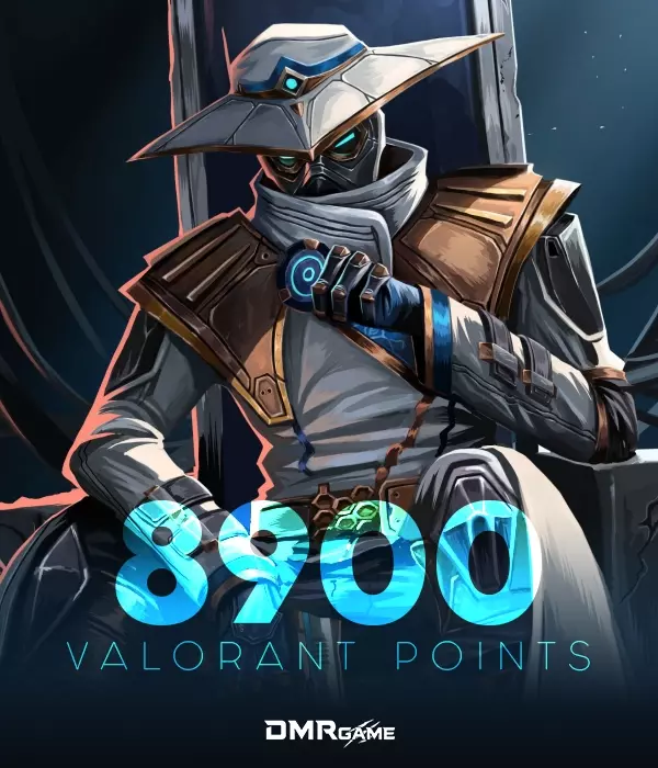 8900 VP Valorant Points