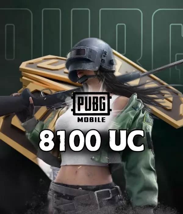 PUBG Mobile 8100 UC
